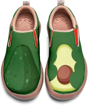 Child's Travel Shoes Boy Girl Slip On Loafers Casual Walking Comfort Abstract Art Painted Sneakers Kids