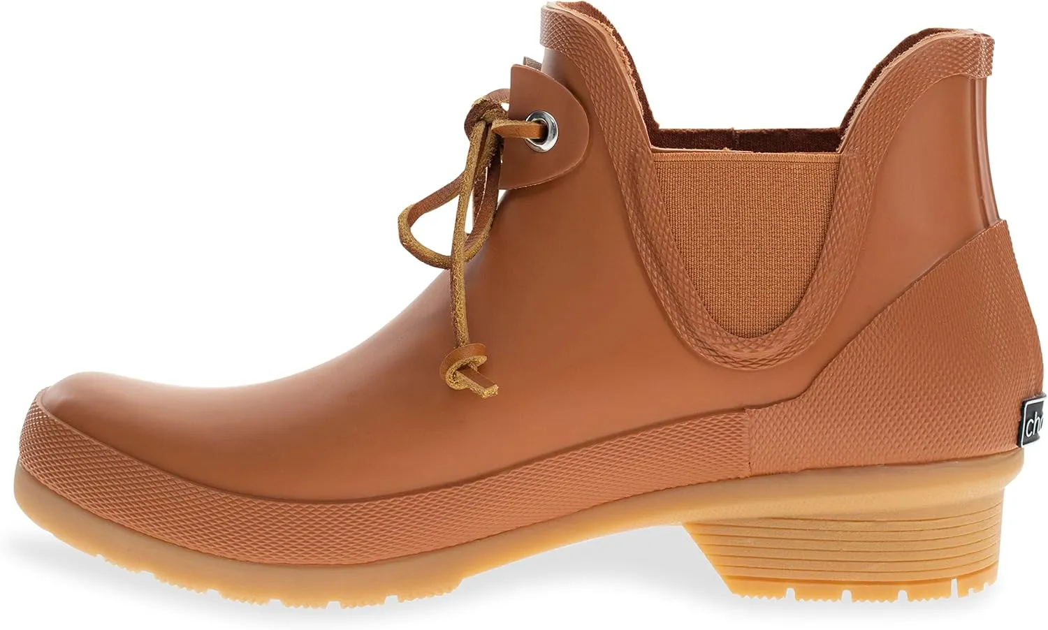 Chooka Women's Classic Tie Waterproof Bootie Rain Boot