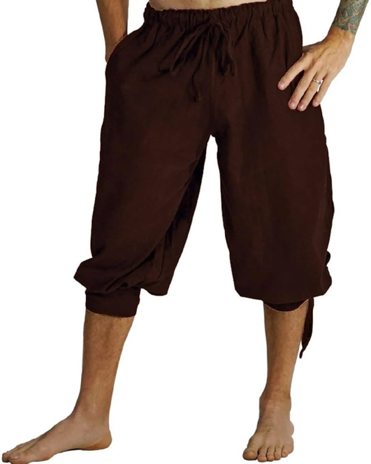 Colorful House Mens Pirate Pants Costume Adult Renaissance Pant Costume Clothes Medieval Viking Pants Cosplay Outfit