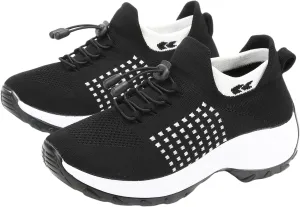 Comfort Wear Orthowear Shoes for Women Breathable Orthopedic Sneakers, Fashion Comfortwear Ortho Shoes for Women Plantar Fasciitis, Ortho Stretch Cushion Comfortable Thick Bottom