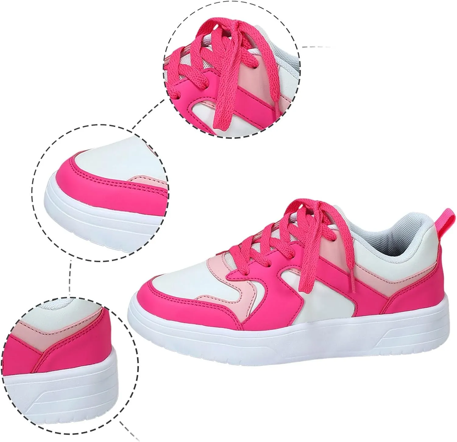 Couples Korean Version of The Trend Lace Up Color Matching Casual Board Shoes Breathable Light River Shoes for Men