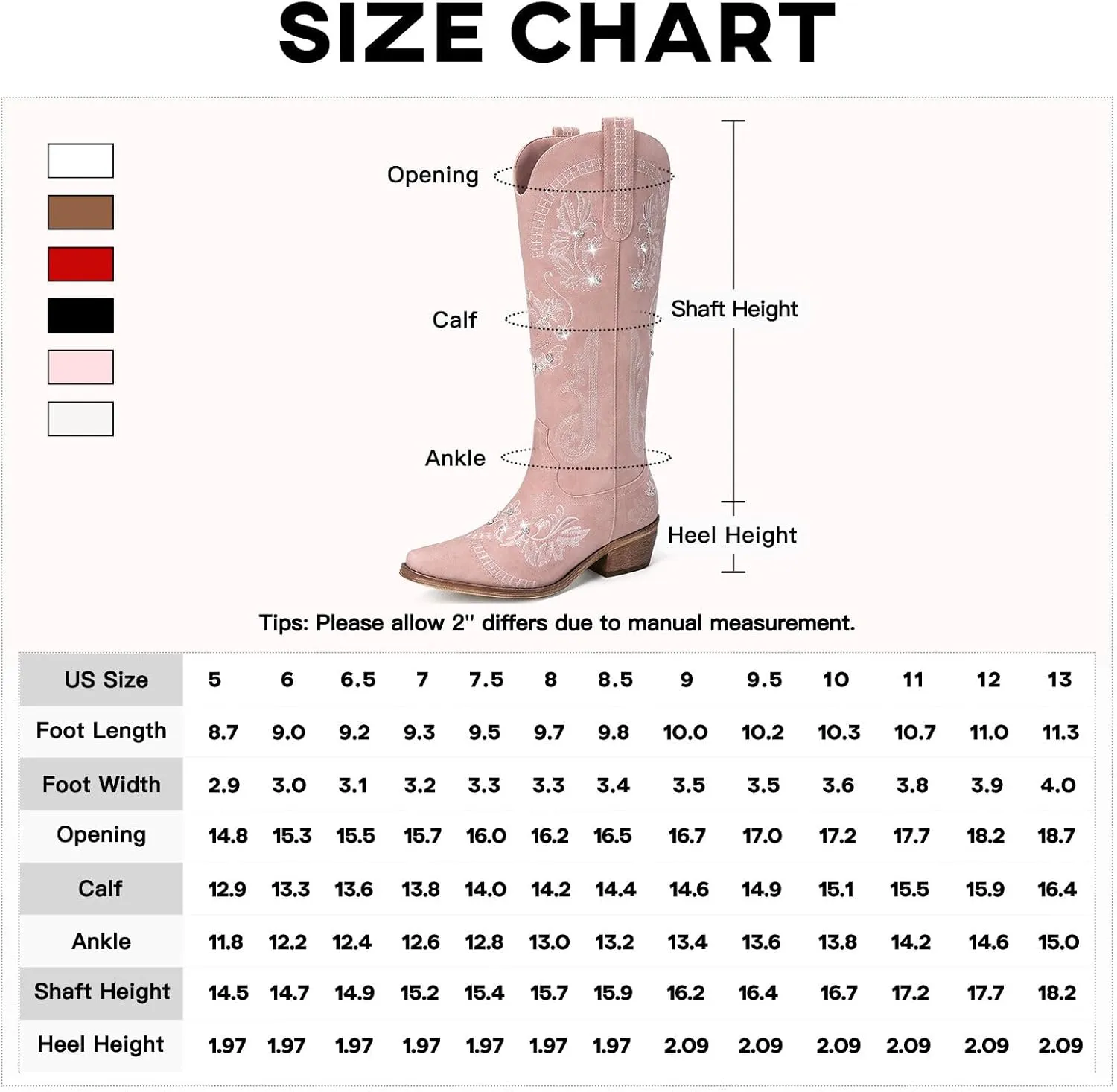 Cowboy Boots for Women - Wide Calf Knee High Cowgirl Boots, Glitter Sparkly Rhinestone Western Country Boots with Classic Embroidery, Pointed Toe Pull On Zipper Retro Boots