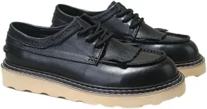 CSCDD Men's Casual Vintage Tassel Design Shiny Lace-up Loafers Suitable for Weddings and Parties Low-top Oxford Shoes Versatile and Loose