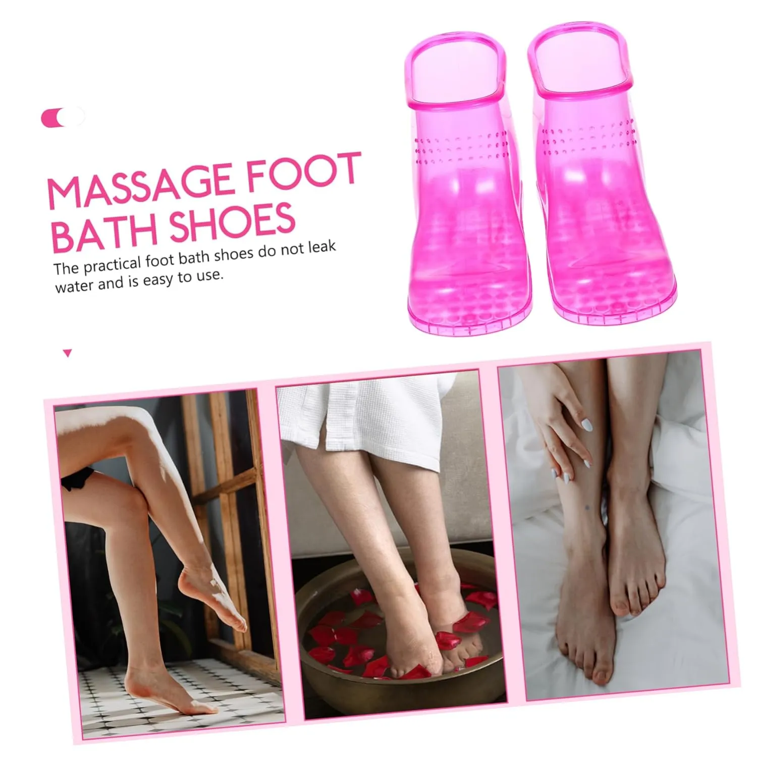 Deep Relaxation Foot Spa Boot Large Size Foot Bath Shoes for Foot Massage and Soaking