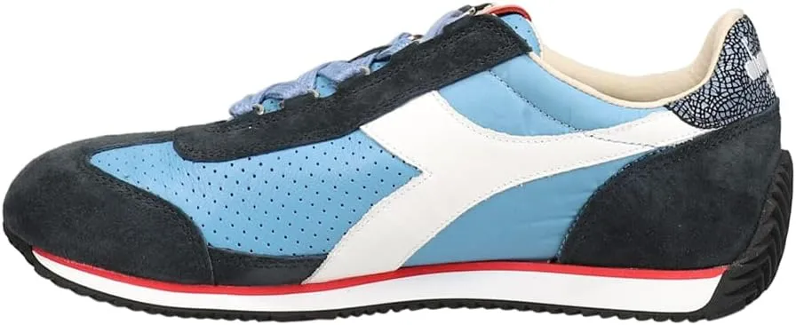 Diadora Mens Equipe Italia Lace Up Sneakers Shoes Casual - Green, Off White