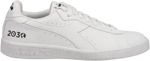 Diadora Mens Game L Low 2030 Lace Up Sneakers Shoes Casual - White