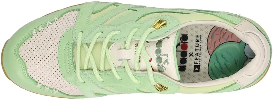 Diadora Mens N9000 Ice Cream X Feature Lace Up Sneakers Shoes Casual - Green