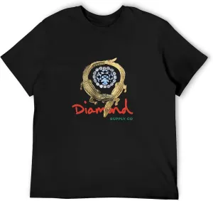Diamond Supply Co Diamond Alligator Ring Black Men T-Shirt Graphic Unisex Tee Shirt