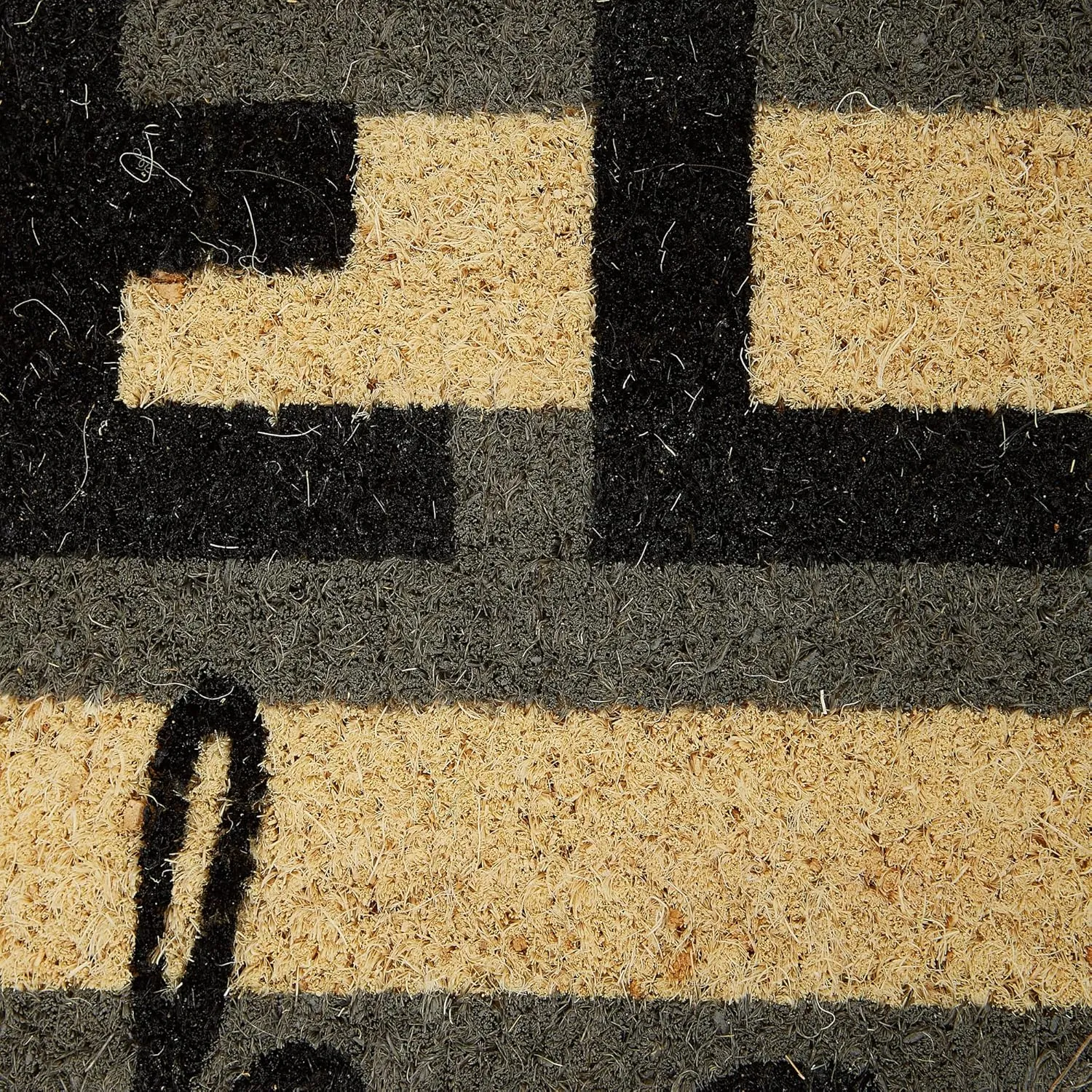 DII Natural Coir Doormat, Decorative Hello Mat, 17x29, Hello There