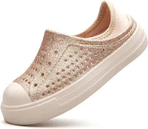 EasyStar Toddler Summer Water Shoes Kids' EVA Sandals with Cushioned Fabric Heel