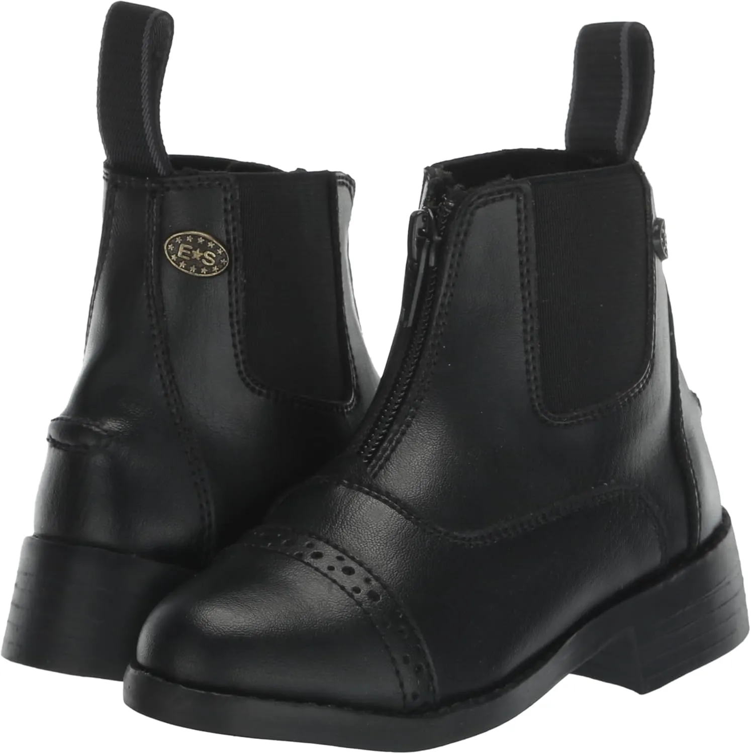 EQUISTAR Girl's All-Weather Synthetic Zip Paddock Boots