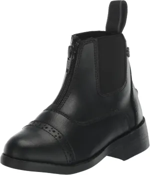 EQUISTAR Girl's All-Weather Synthetic Zip Paddock Boots