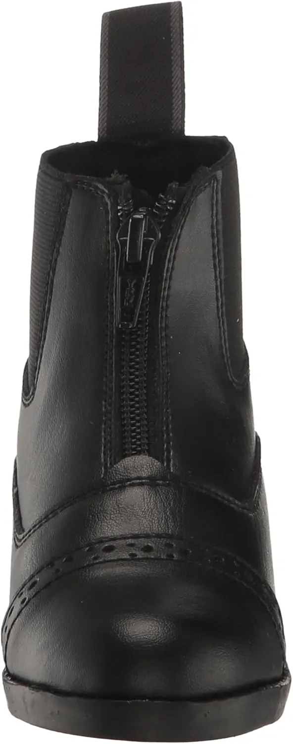 EQUISTAR Girl's All-Weather Synthetic Zip Paddock Boots