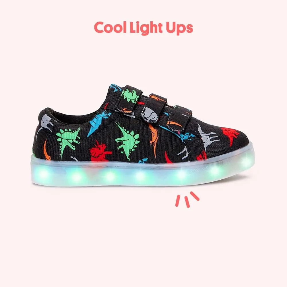 FabKids Kids Sneakers Boys Girls White Shoes Low Top Lace Up Footwear for Toddler Little Kid Big Kid