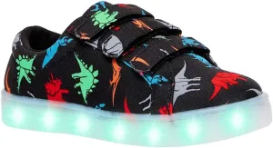 FabKids Kids Sneakers Boys Girls White Shoes Low Top Lace Up Footwear for Toddler Little Kid Big Kid