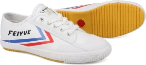 FEIYUE Fe Lo 1920 Vegan Leather or Recycled Canvas Training Shoes, Unisex Low Top Great Sneakers for Martial Arts, Parkour, Lifting, and Great for Every Day Casual Wear