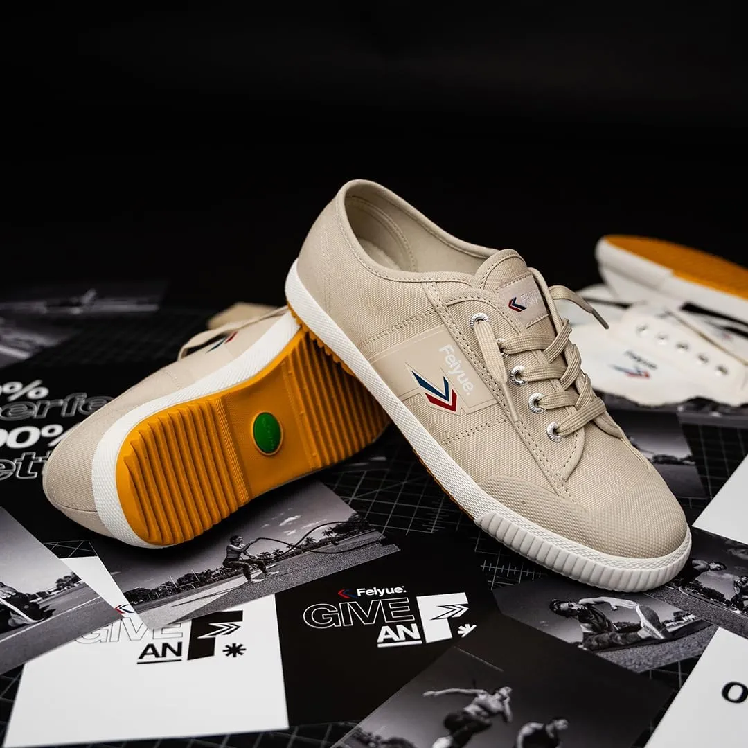 FEIYUE Fe Lo 1920 Vegan Leather or Recycled Canvas Training Shoes, Unisex Low Top Great Sneakers for Martial Arts, Parkour, Lifting, and Great for Every Day Casual Wear