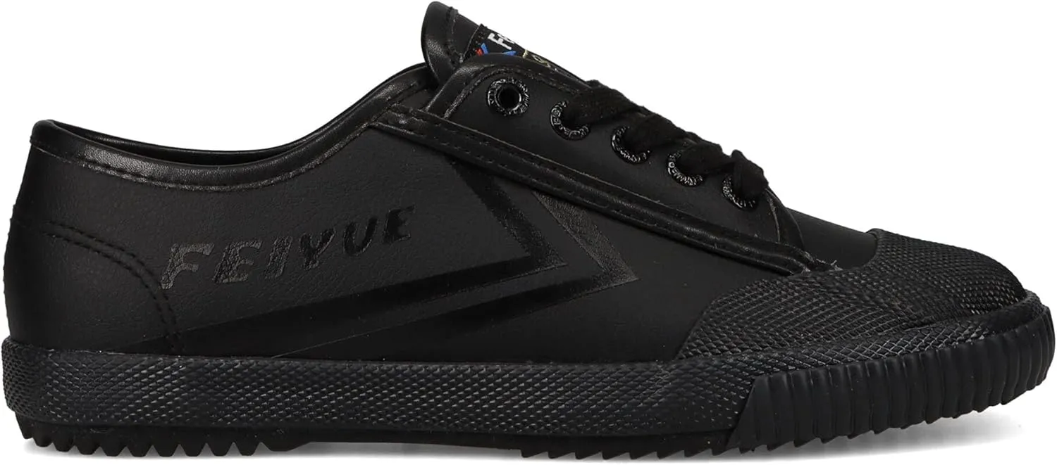 FEIYUE Fe Lo 1920 Vegan Leather or Recycled Canvas Training Shoes, Unisex Low Top Great Sneakers for Martial Arts, Parkour, Lifting, and Great for Every Day Casual Wear