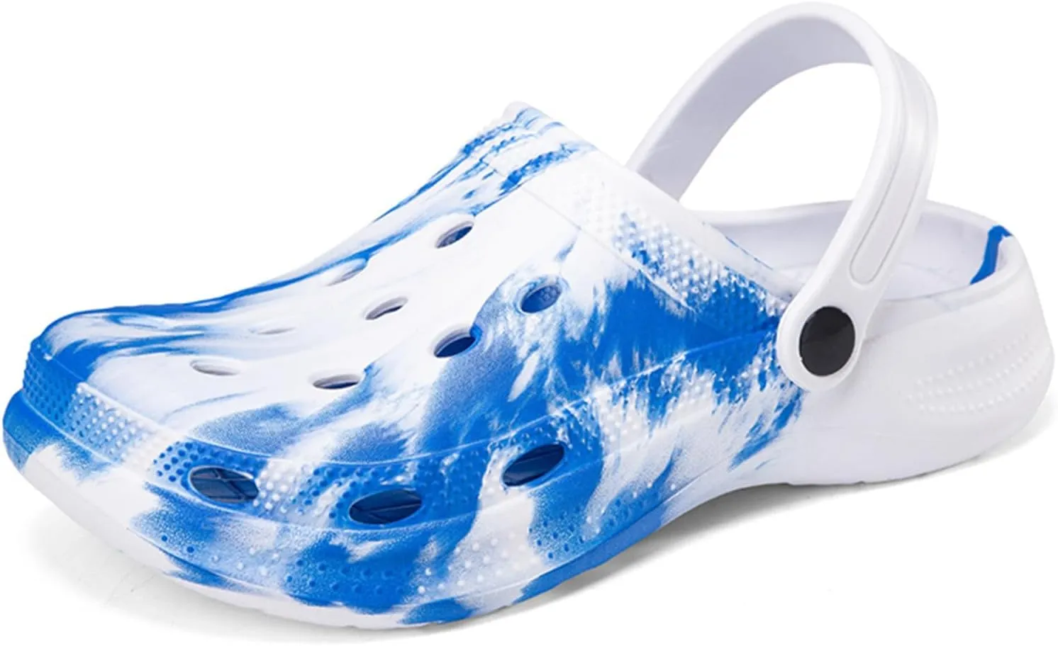 FLIOZY Womens Mens Garden Gradient Clogs Shoes with Arch Support Unisex Comfort Slip-on Sandals