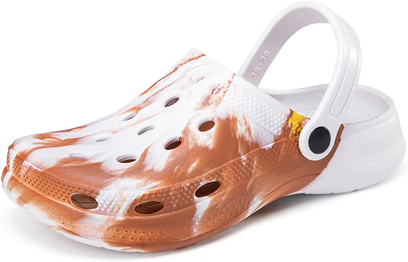 FLIOZY Womens Mens Garden Gradient Clogs Shoes with Arch Support Unisex Comfort Slip-on Sandals