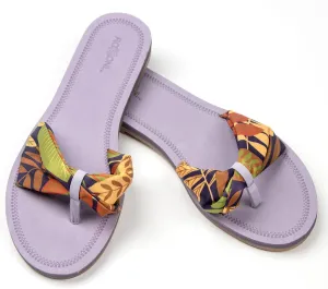 Floral Lace Strap Slippers for Women – Cute Womens Slippers with Color Flower Patterns – Boho Indoor Outdoor Womens Slippers for Summers – Stylish & Trendy Casual Slippers for Women
