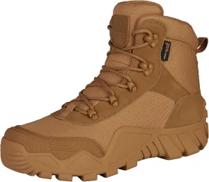 FREE SOLDIER Men's Waterproof Hiking Military Boots