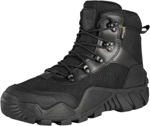 FREE SOLDIER Men's Waterproof Hiking Military Boots
