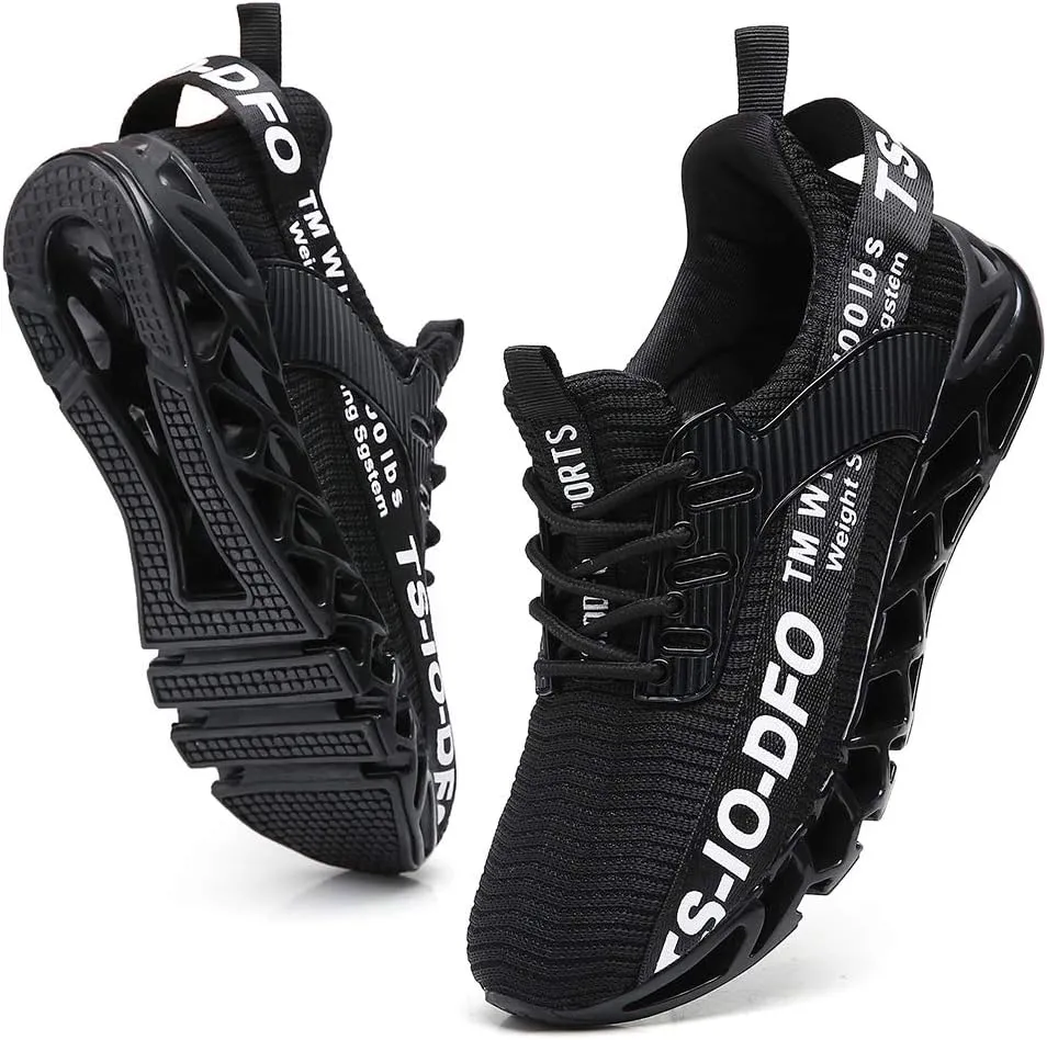 FRSHANIAH Men Athletic Shoes Breathable Running Shoes Non-Slip Fashion Sneakers