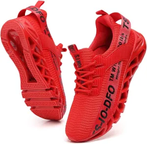 FRSHANIAH Men Athletic Shoes Breathable Running Shoes Non-Slip Fashion Sneakers