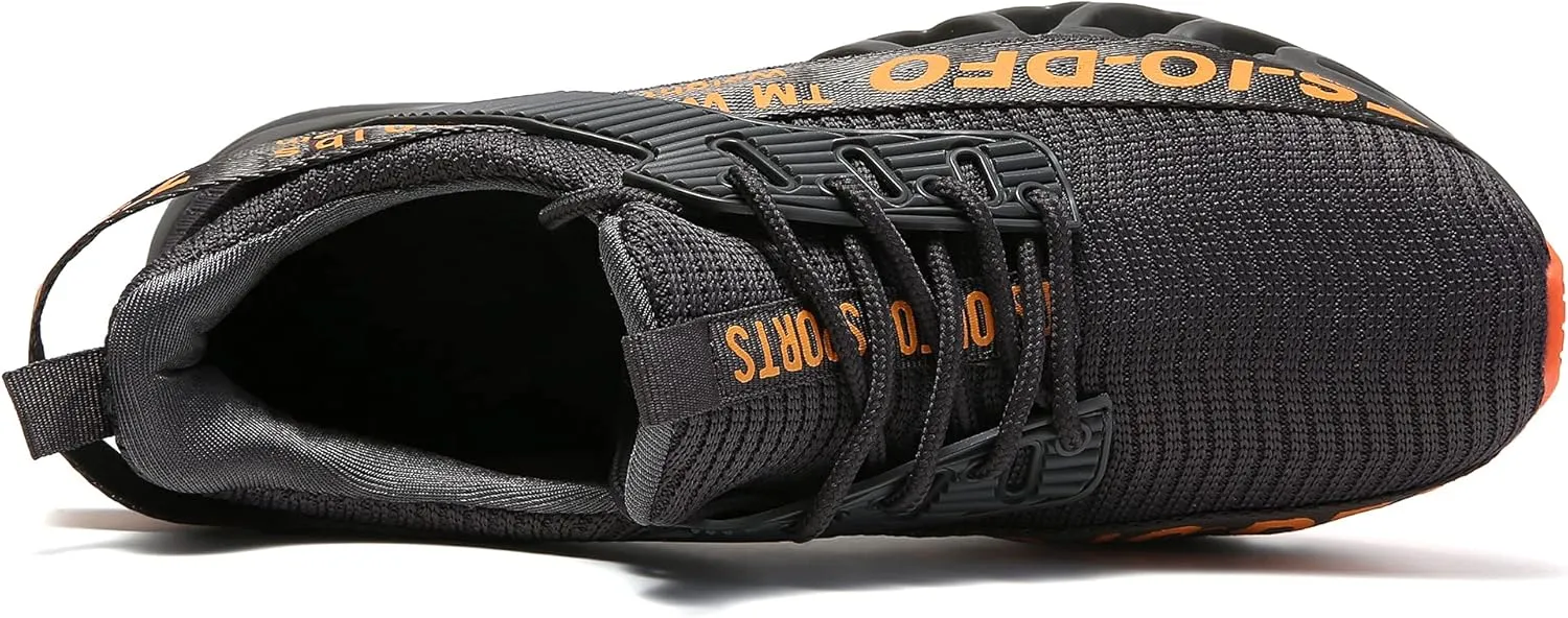 FRSHANIAH Men Athletic Shoes Breathable Running Shoes Non-Slip Fashion Sneakers
