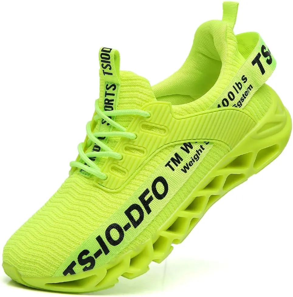 FRSHANIAH Men Athletic Shoes Breathable Running Shoes Non-Slip Fashion Sneakers