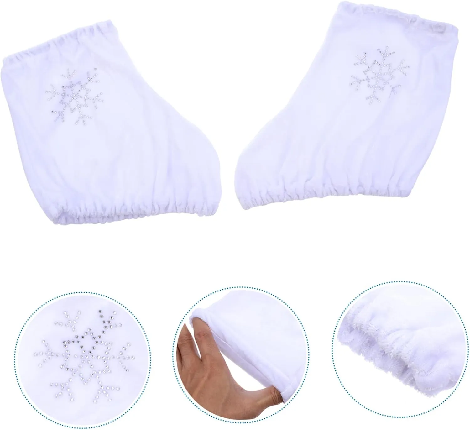 GANAZONO 1 Pair Skate Shoe Covers Figure Skate Covers Skate Boot Covers Roller Skate Covers Ice Skate Shoe Sleeve