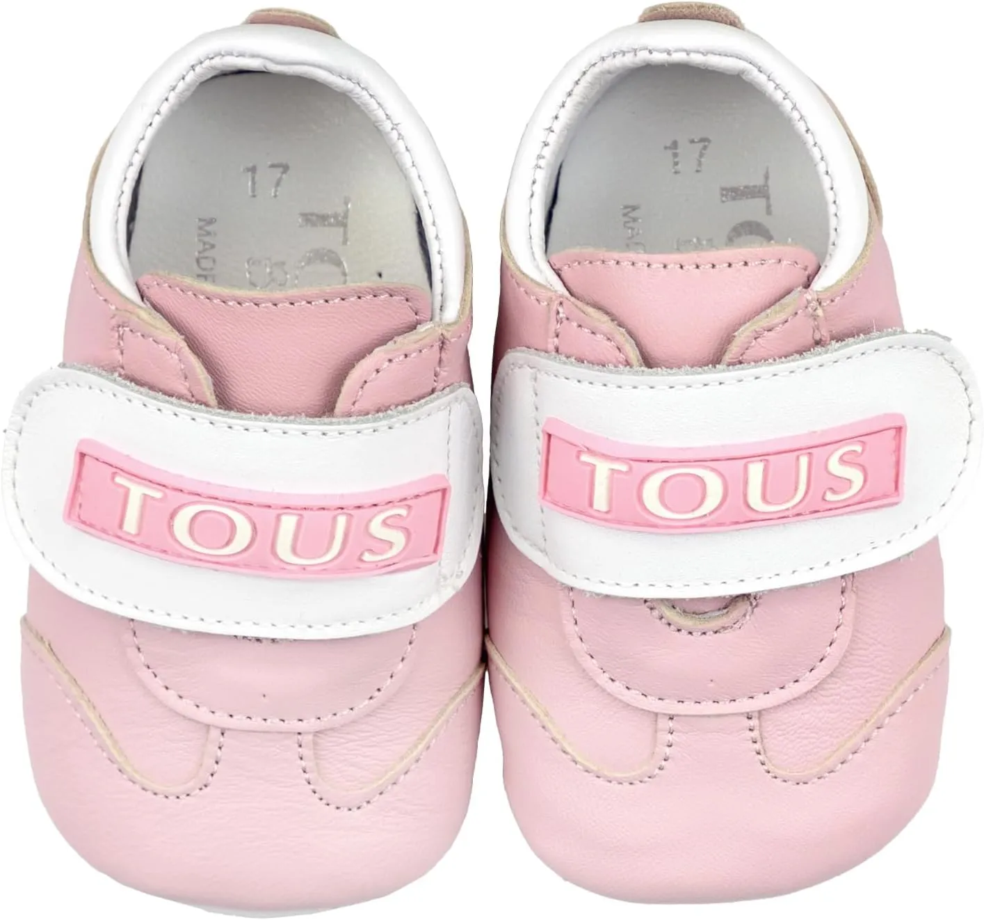 Gift Collection Infant Sneakers, Baby Booties, Non-Slip Soled First Walker Baby Trainers with Velcro Strap. Great Gift from The Gift Collection