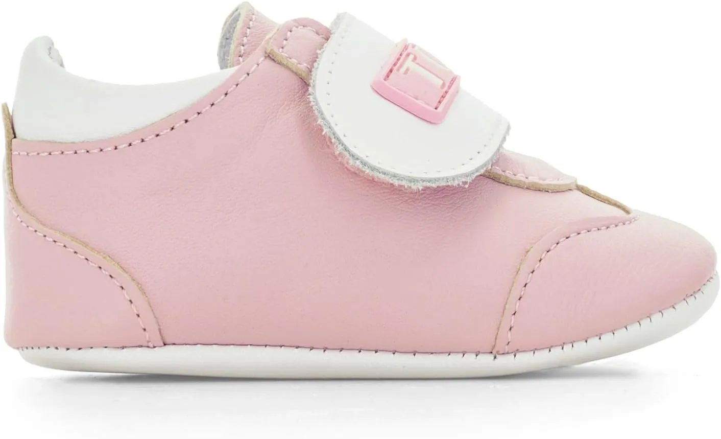 Gift Collection Infant Sneakers, Baby Booties, Non-Slip Soled First Walker Baby Trainers with Velcro Strap. Great Gift from The Gift Collection