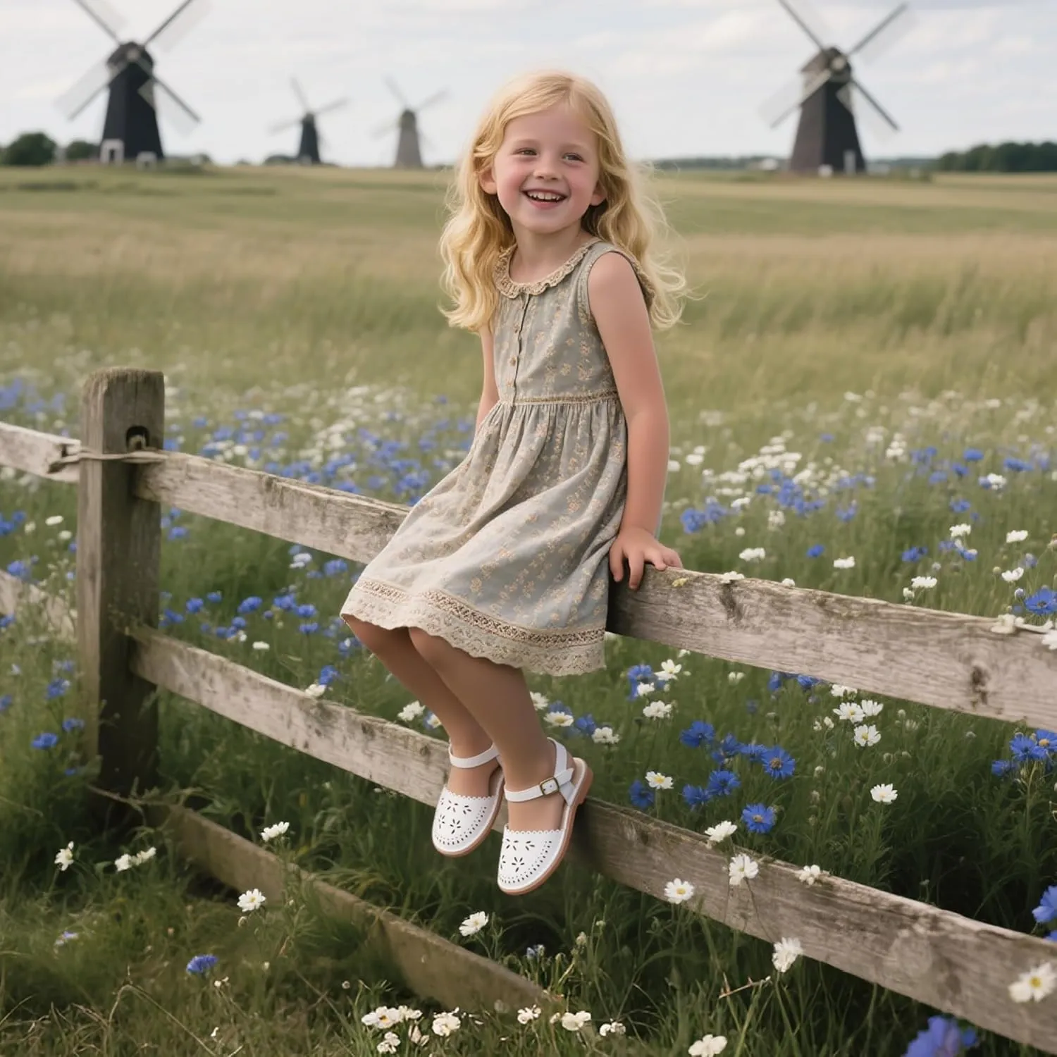 Girls Sandals 3-12 Years | Dressy & Play Shoes | Leather-Like for Outdoor School