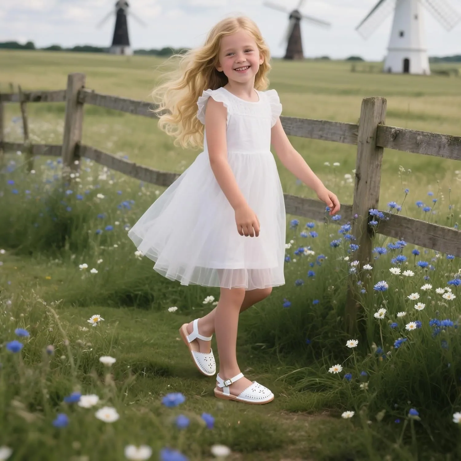 Girls Sandals 3-12 Years | Dressy & Play Shoes | Leather-Like for Outdoor School