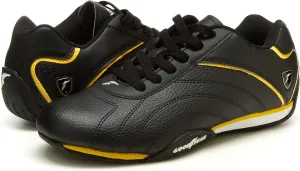 Goodyear Mens Ori Racer Sneaker – Low-Top Sneakers, PU Leather & Mesh Lining
