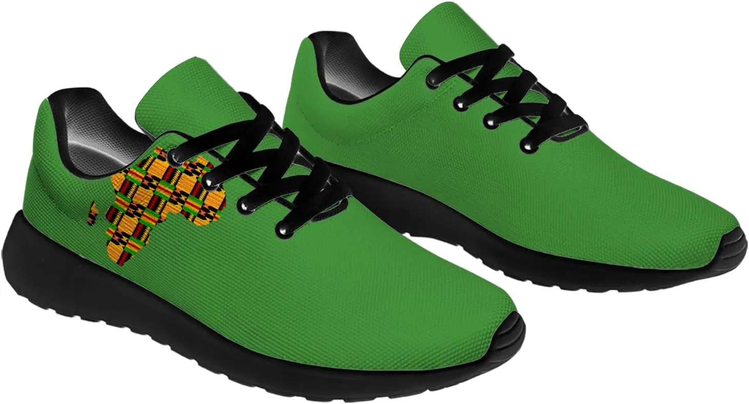 Green Sneakers for Women Men Running Shoes Casual Tennis Shoes Gifts for Men Women