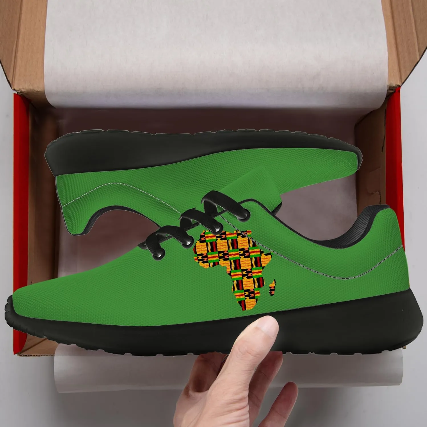 Green Sneakers for Women Men Running Shoes Casual Tennis Shoes Gifts for Men Women