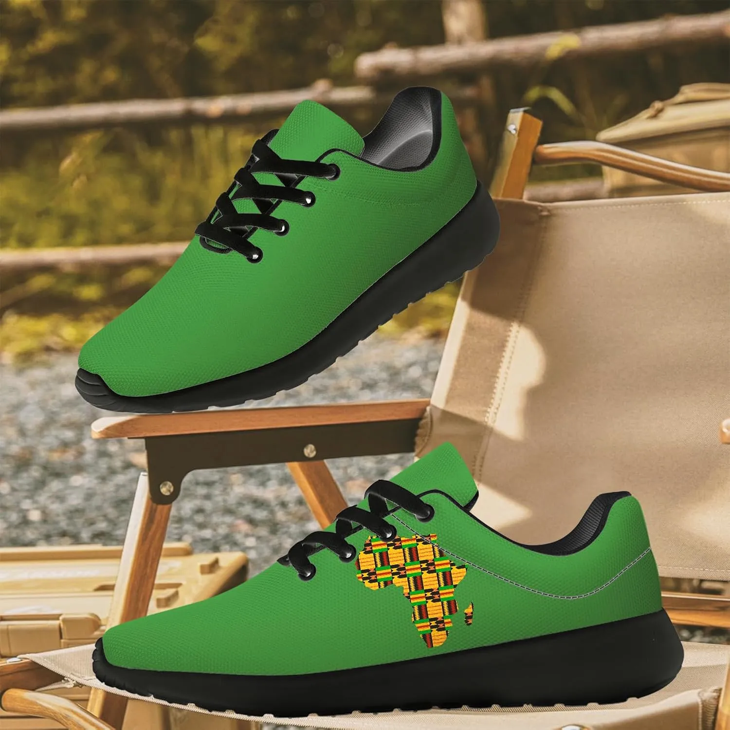 Green Sneakers for Women Men Running Shoes Casual Tennis Shoes Gifts for Men Women