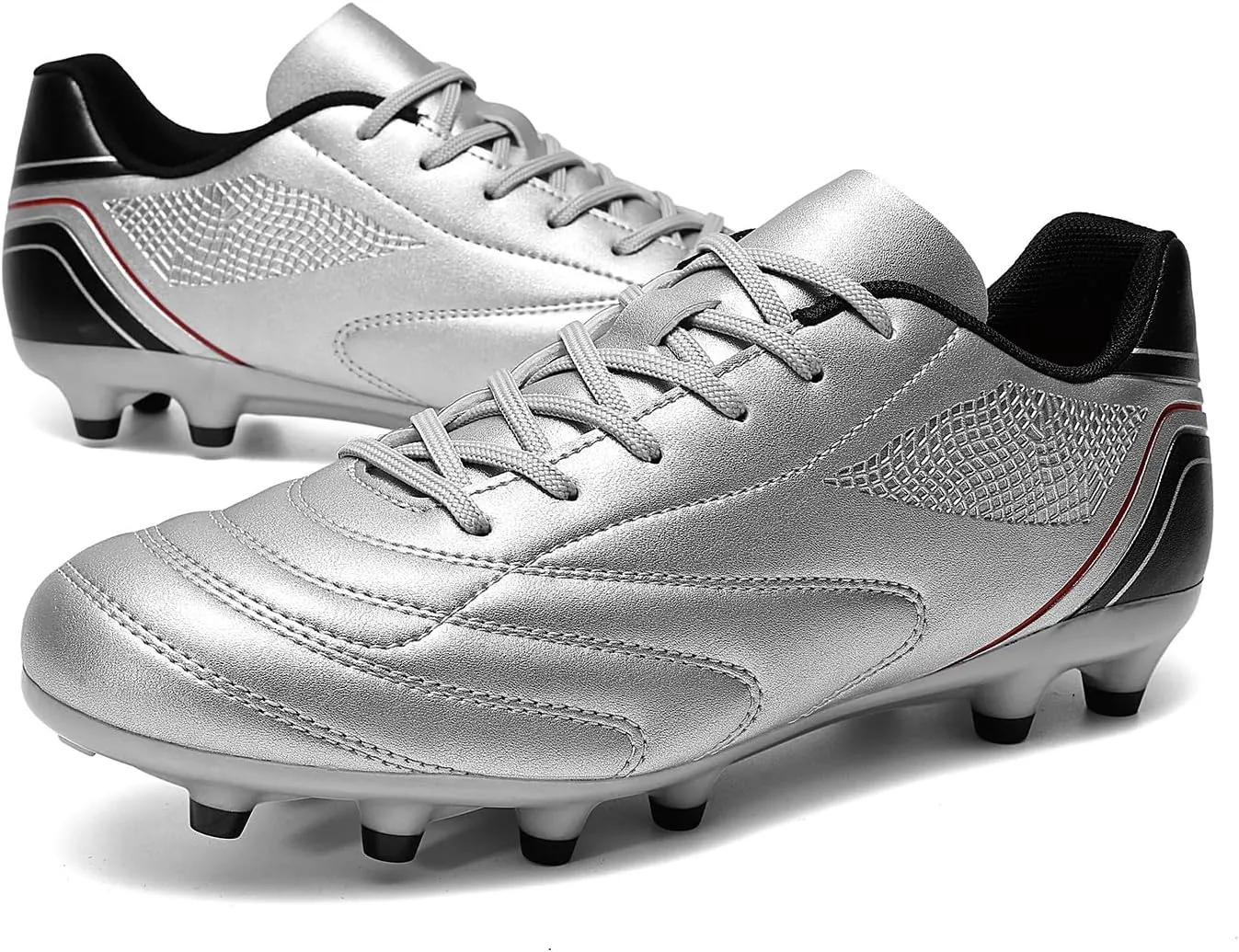 HaloTeam Soccer Shoes Mens Cleats Outdoor Professional Training Turf Football Boots Breathable Athletic Sneaker for AG/FG