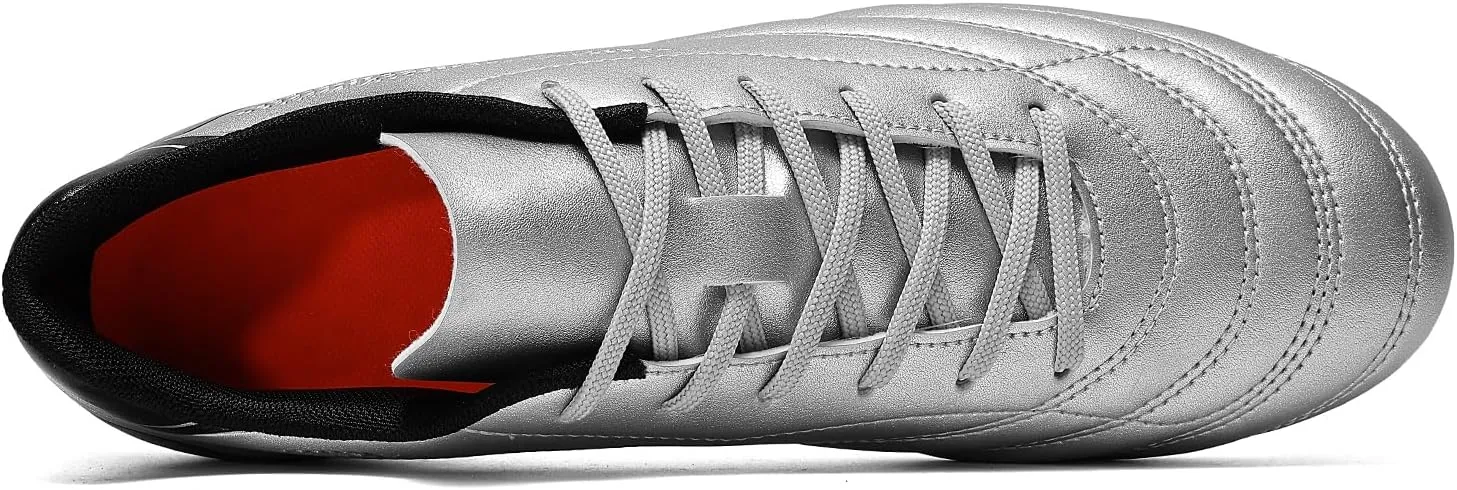 HaloTeam Soccer Shoes Mens Cleats Outdoor Professional Training Turf Football Boots Breathable Athletic Sneaker for AG/FG