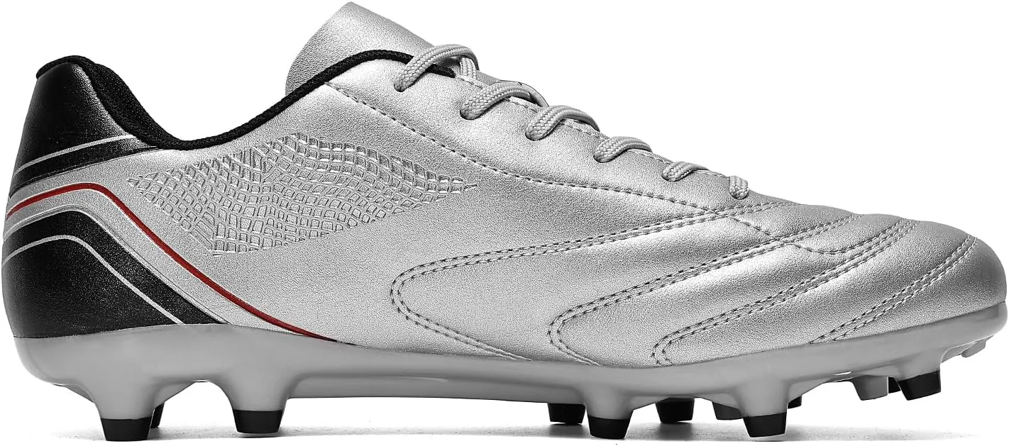 HaloTeam Soccer Shoes Mens Cleats Outdoor Professional Training Turf Football Boots Breathable Athletic Sneaker for AG/FG