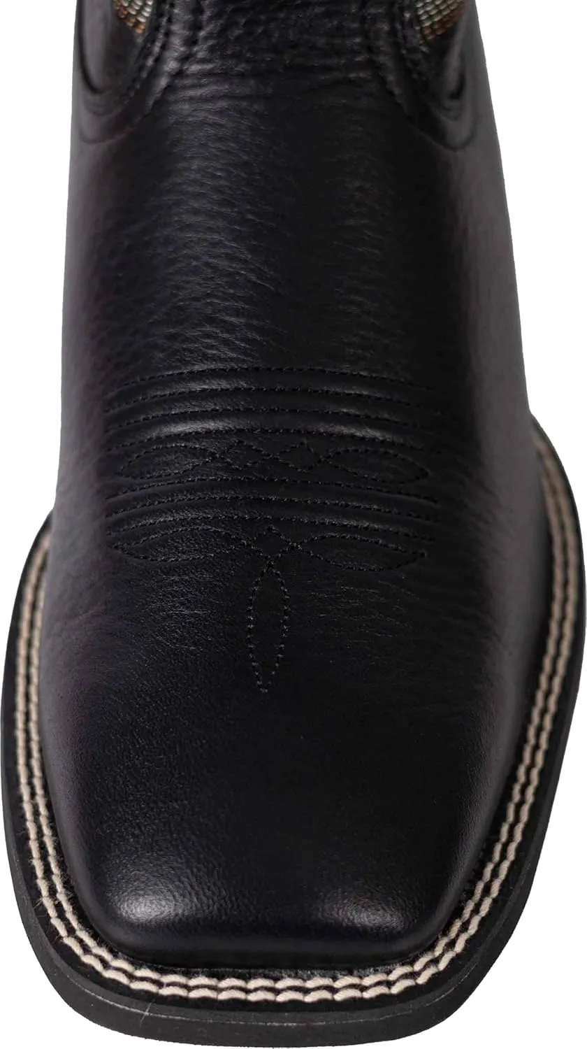 Hand Painted Western Cowboy Boots, Full Grain Cowhide Upper & Shaft, 4-Layer Composite Sole(PLT103613)