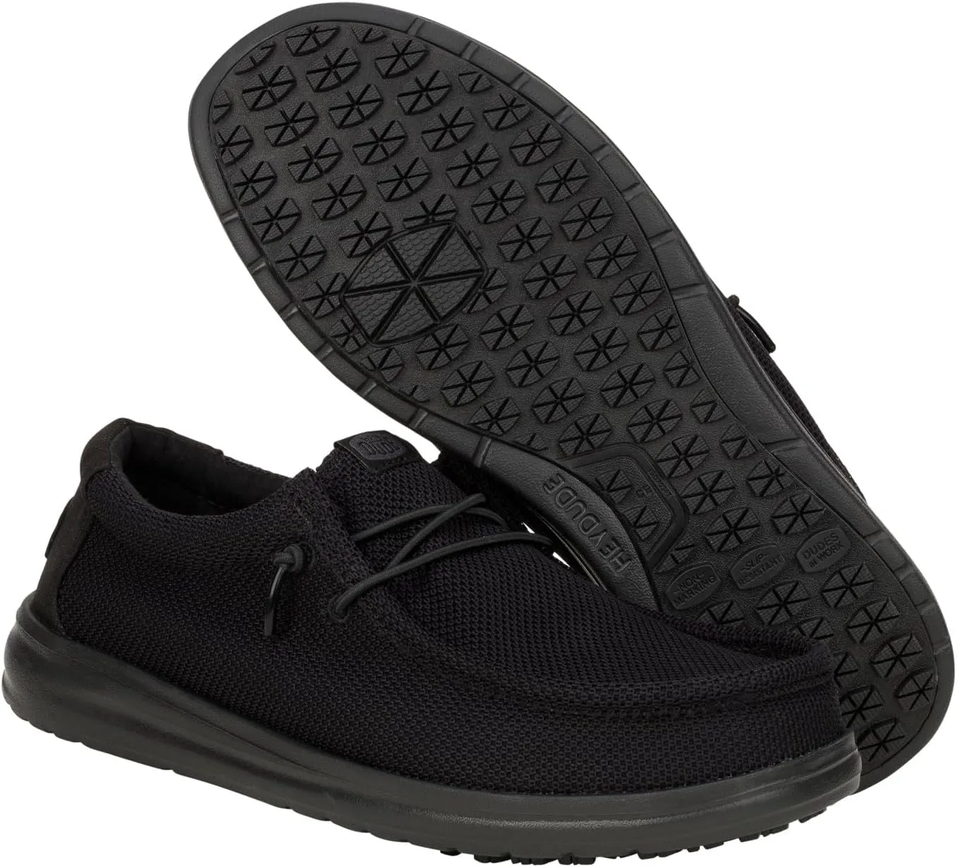 HEYDUDE Wally Work CE, Men’s Shoes, Slip-on Loafers, Light-Weight, Water Repellent & Slip Resistant