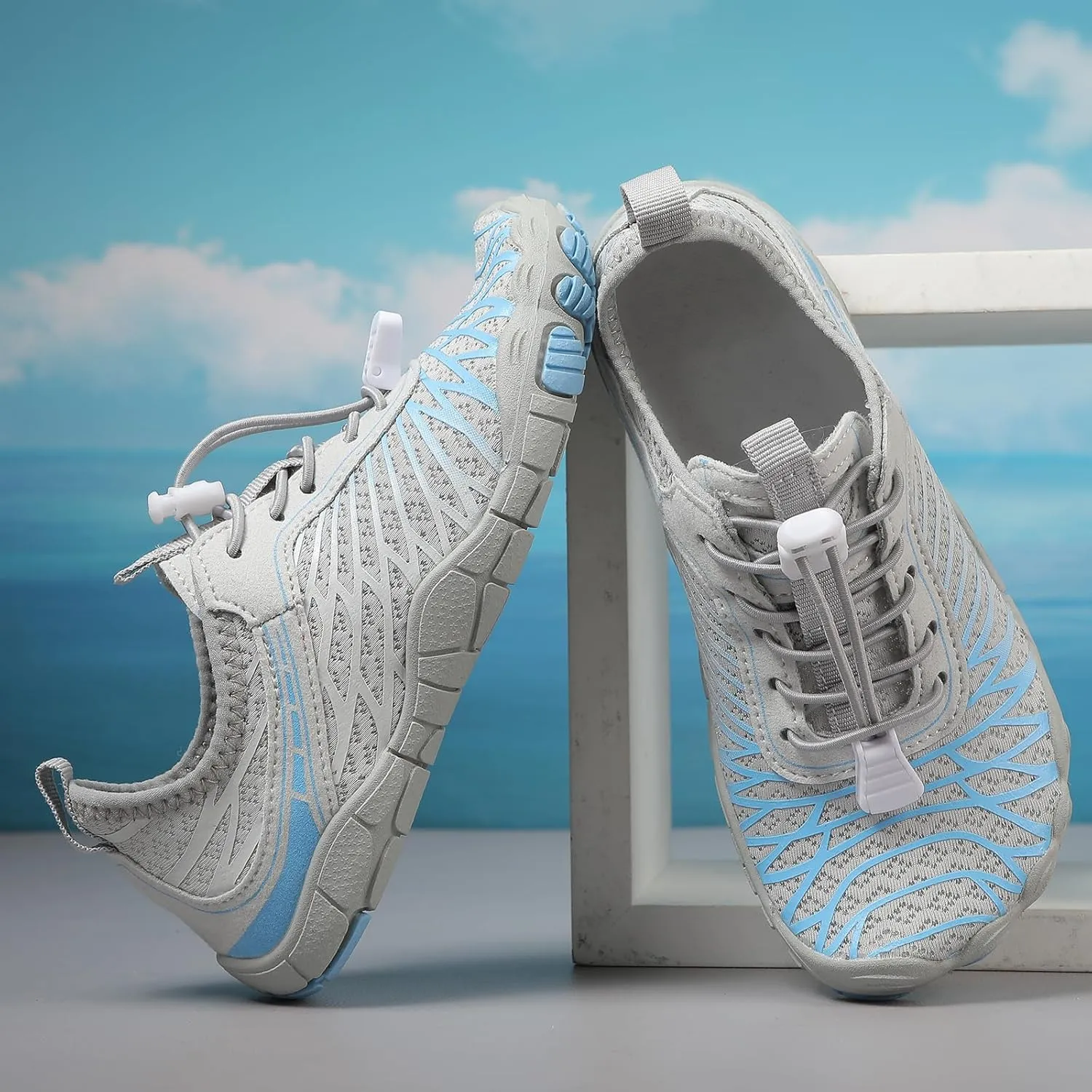 Hike Barefoot Shoes for Women Men Quick Dry Breathable Footwear Beach Walking Athletic Running Shoes with Non-Slip Sole