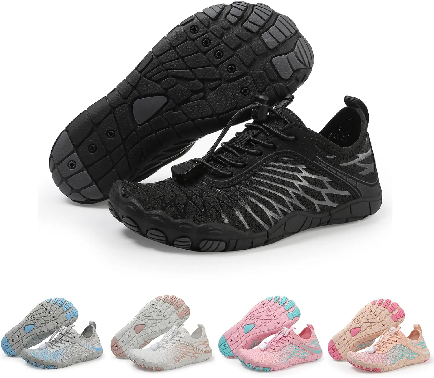 Hike Barefoot Shoes for Women Men Quick Dry Breathable Footwear Beach Walking Athletic Running Shoes with Non-Slip Sole