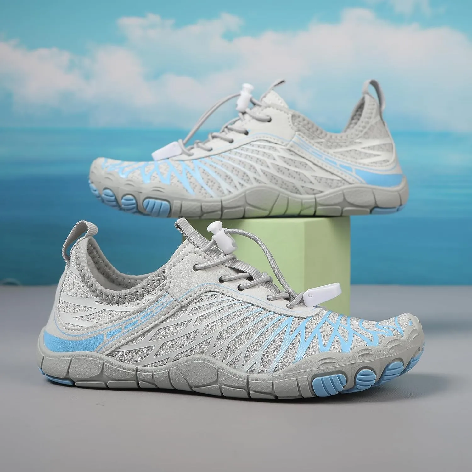 Hike Barefoot Shoes for Women Men Quick Dry Breathable Footwear Beach Walking Athletic Running Shoes with Non-Slip Sole