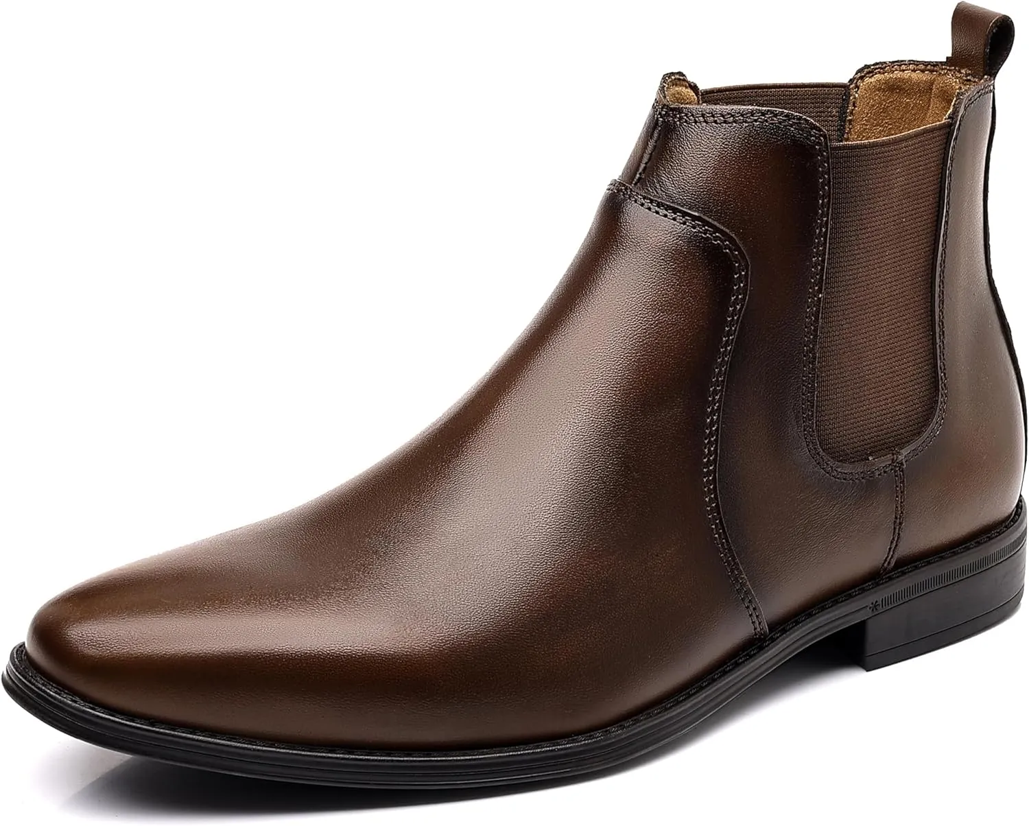 Holy dove Chelsea Boots Men – Genuine Leather,Chelsea Boots for Men with Side Zipper, Casual Slip-On Ankle Boots, Chukka & Oxford Style Dress Boots