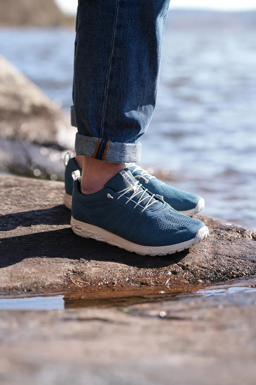 Icebug Eli RB9X – Lightweight Summer Sneaker for Men & Women, Breathable Mesh, Slip-On Design, High-Traction RB9X Outsole, Scandinavian Look